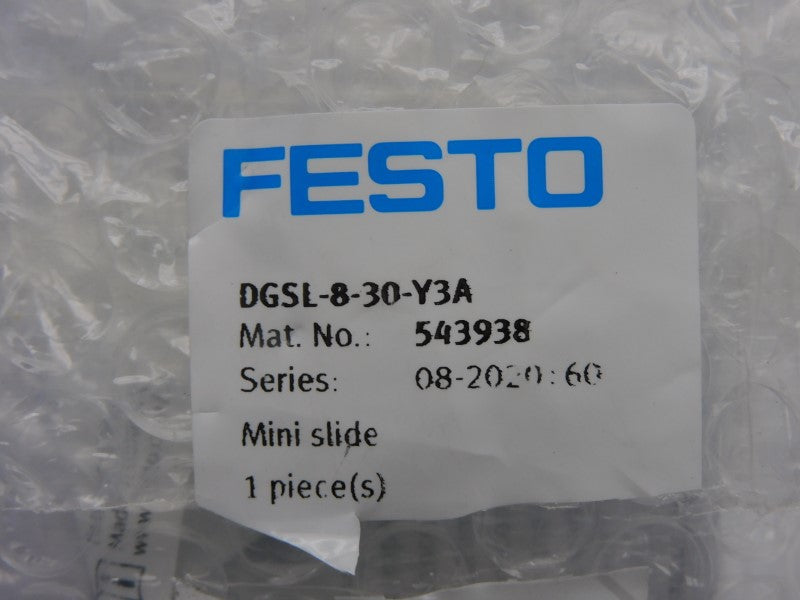 FESTO DGSL-8-30-Y3A 543938 NSMP