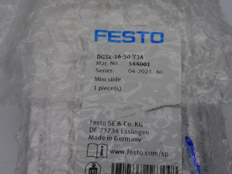 FESTO DGSL-16-50-Y3A 544001 NSMP