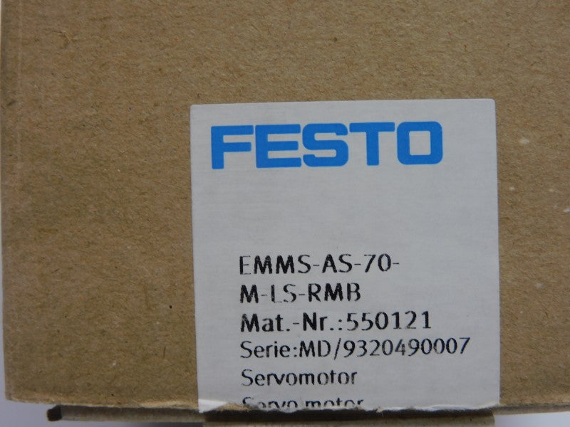 FESTO EMMS-AS-70-M-LS-RMB 550121 360V 10A NSMP