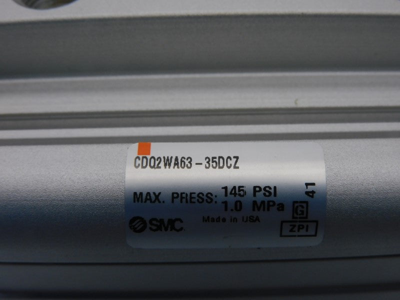 SMC CDQ2WA63-35DCZ 145PSI NSNP