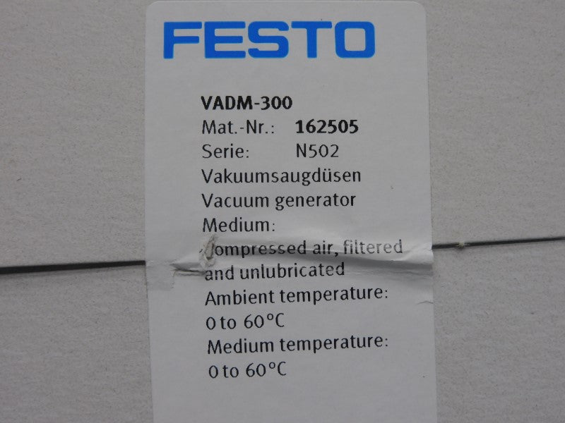 FESTO VADM-300 162505 NSFS