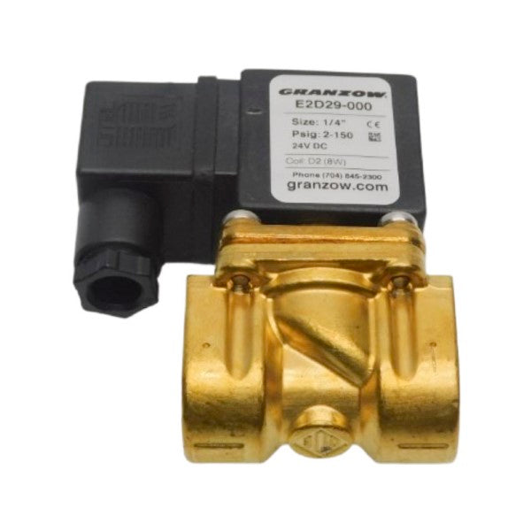 GRANZOW E2D29-000 24VDC 2-150PSI 1/4" NSNP