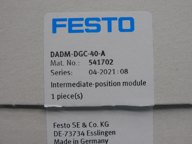FESTO DADM-DGC-40-A 541702 NSMP