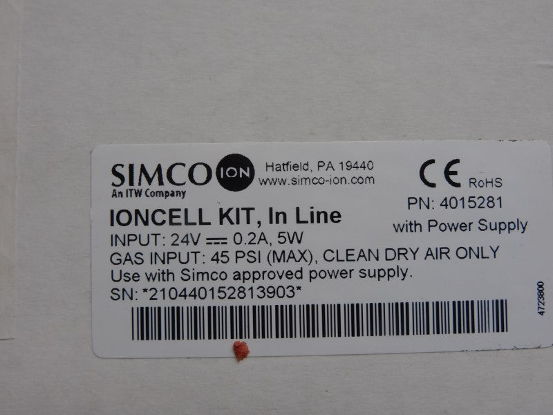 SIMCO 4015281 24V 0.2A 45PSI NSMP