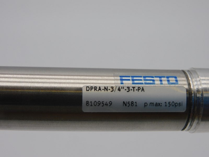 FESTO DPRA-N-3/4"-3-T-PA 8109549 150PSI NSNP