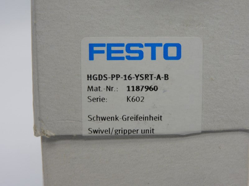 FESTO HGDS-PP-16-YSRT-A-B 1187960 NSMP