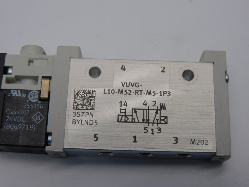 FESTO VUVG-L10-M52-RT-M5-1P3 24VDC UNMP