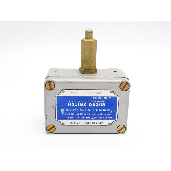 MICRO SWITCH OPA-Q 480VAC 20A (GREY) UNMP