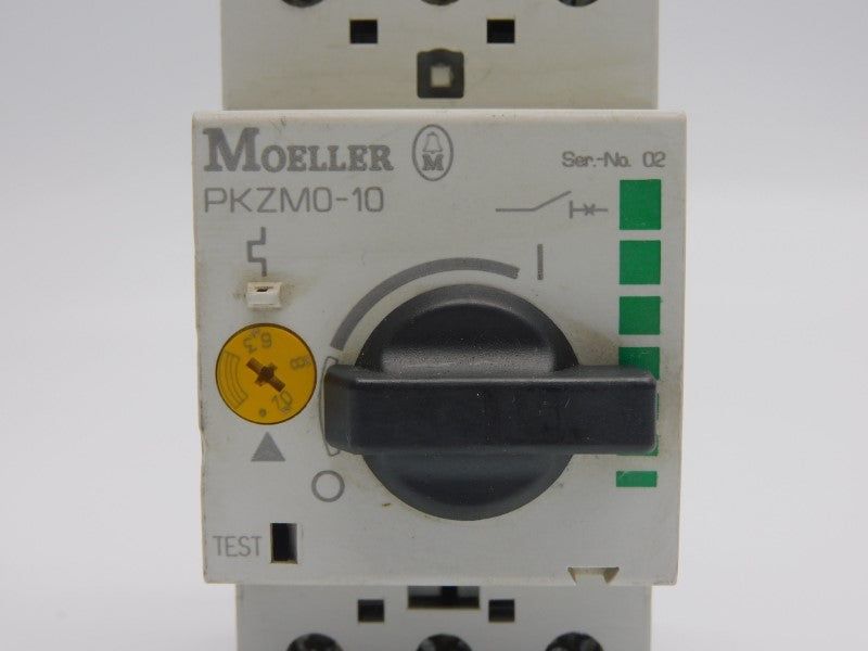 KLOCKNER MOELLER PKZM0-10 SER. 02 690V 6.3-10A (AS PICTURED) UNMP