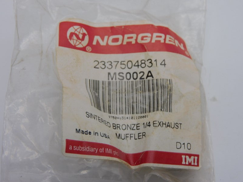 NORGREN MS002A 23375048314 1/4" NSMP