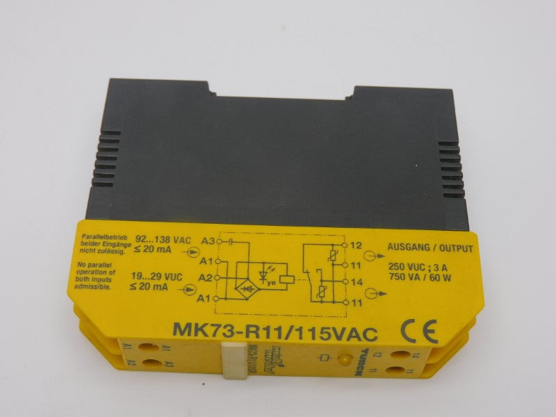TURCK MK73-R11/115VAC 92-138VAC 3A NSMP
