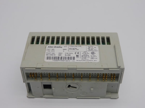 ALLEN BRADLEY 1794-IB16 SER. A REV. B01 10-31.2VDC UNMP
