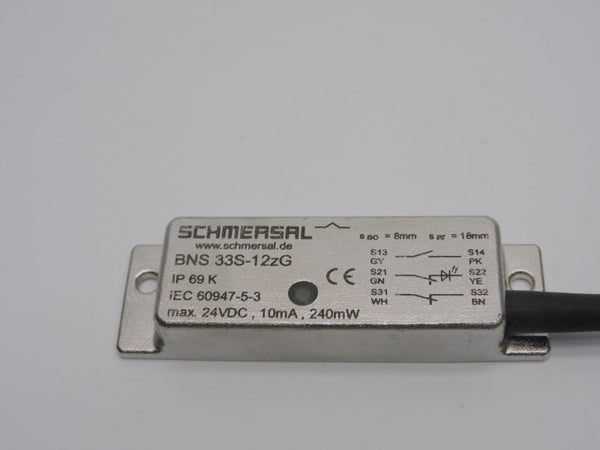 SCHMERSAL BNS33S-12ZG 24VDC UNMP