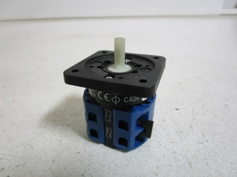KRAUS & NAIMER ROTARY SWITCH CA20 A241-600 E (AS PICTURED) NSMP