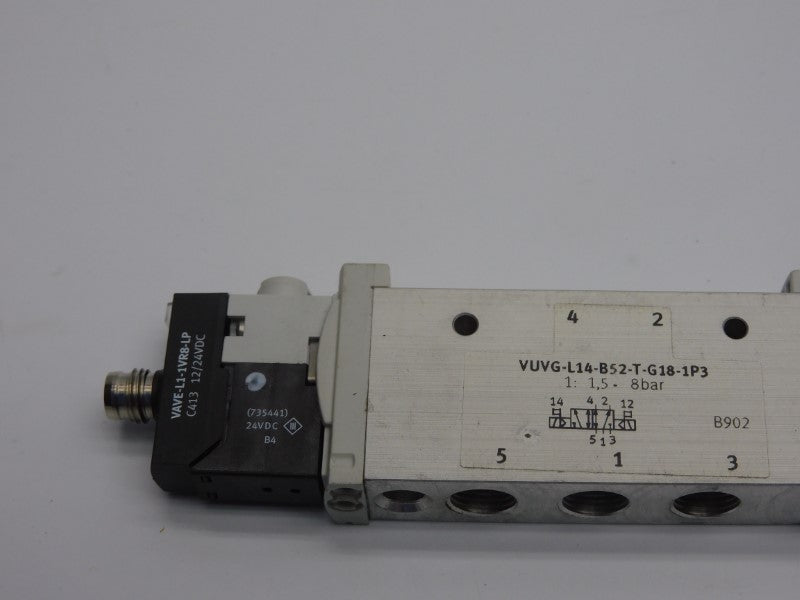 FESTO VUVG-L14-B52-T-G18-1P3 12/24VDC UNMP