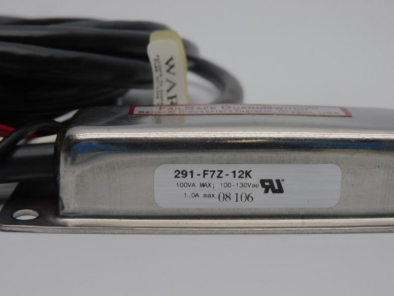 GUARDSWITCH 291-F7Z-12K 100-130VAC 1.0A NSMP