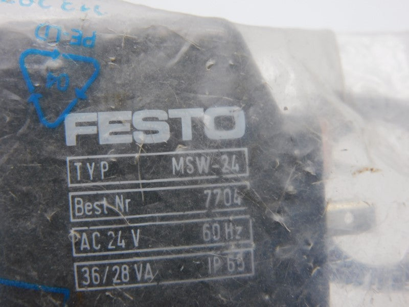 FESTO MSW-24 7704 24VAC NSMP