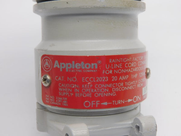 APPLETON ECCL2023 125VAC 20A NSNP