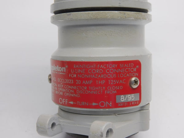 APPLETON ECCL2023 125VAC 20A NSNP