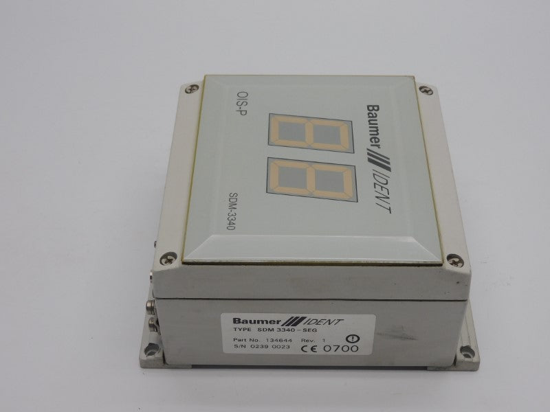 BAUMER OIS-P SDM3340-SEG 134644 REV. 1 UNMP