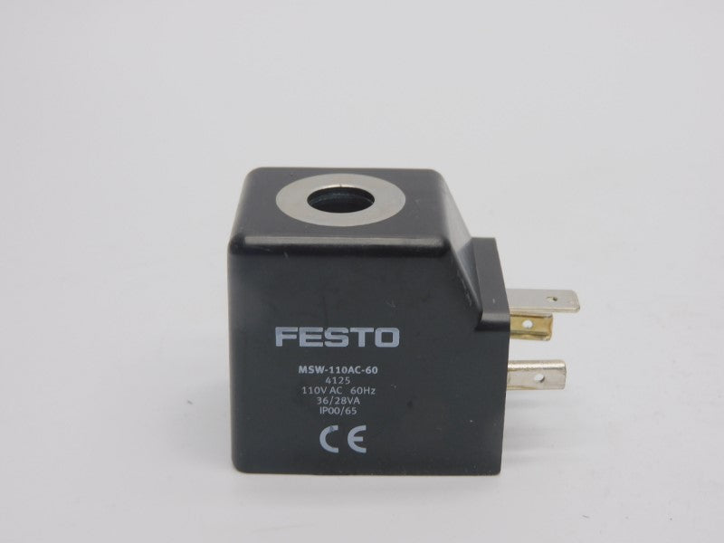 FESTO MSW-110AC-60 4125 110VAC (AS IS) NSNP
