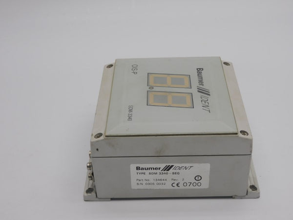BAUMER OIS-P SDM3340-SEG 134644 REV. 2 UNMP