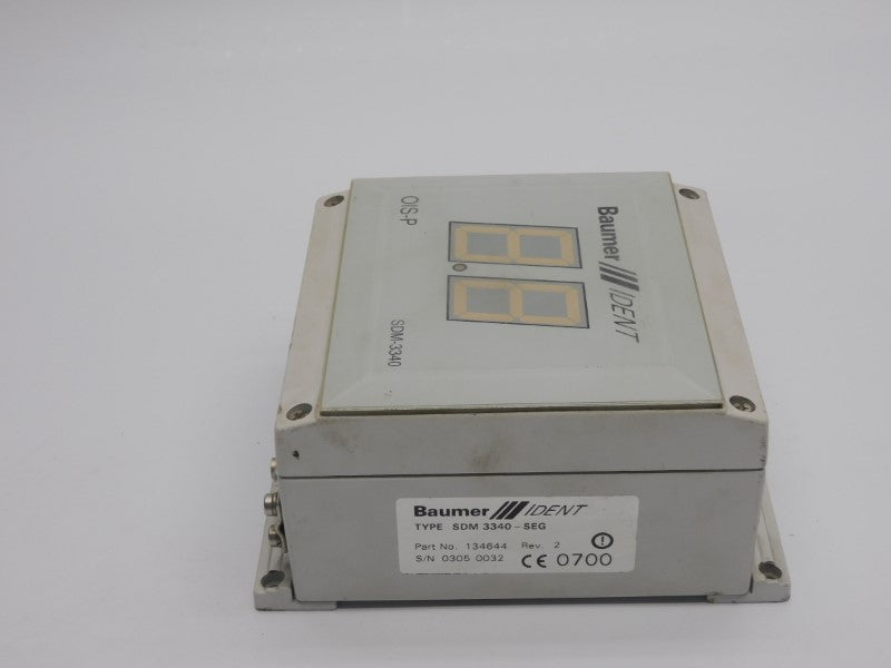BAUMER OIS-P SDM3340-SEG 134644 REV. 2 UNMP