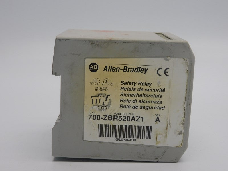 ALLEN BRADLEY 700-ZBR520AZ1 SER. A 120V 2A UNMP