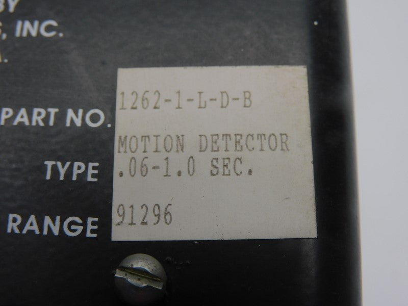 ISSC 1262-1-L-D-B 115VAC 10A .06-1.0S NSNP