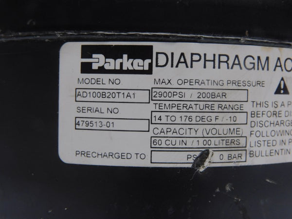 PARKER AD100B20T1A1 2900PSI NSNP