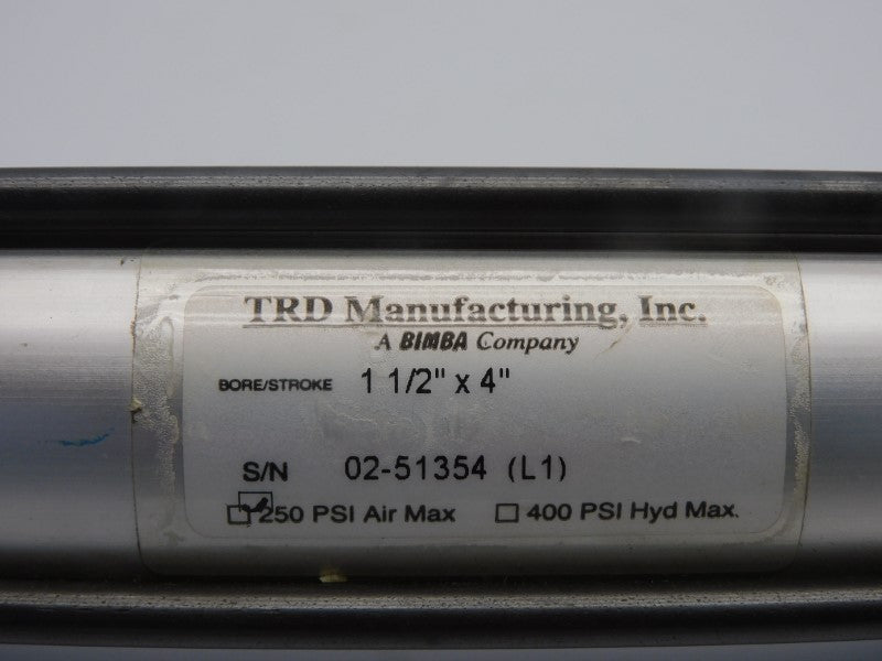 TRD MANUFACTURING 1-1/2"X4" 250PSI NSNP