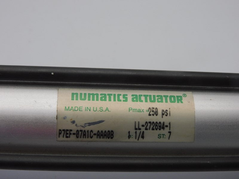 NUMATICS P7EF-07A1C-AAA0B 250PSI 1-1/4" NSNP