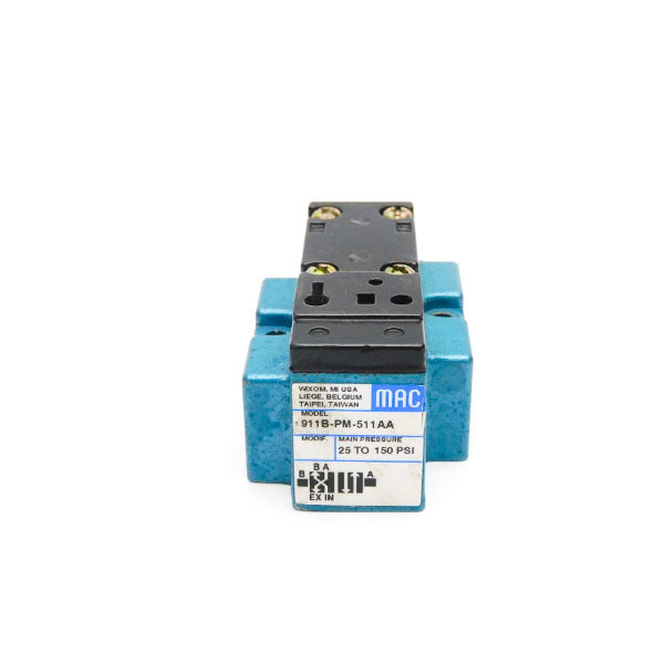 MAC 911B-PM-511AA 25-150PSI UNMP