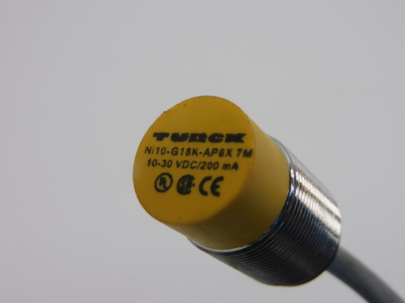 TURCK NI10-G18K-AP6X 10-30VDC 7M UNMP
