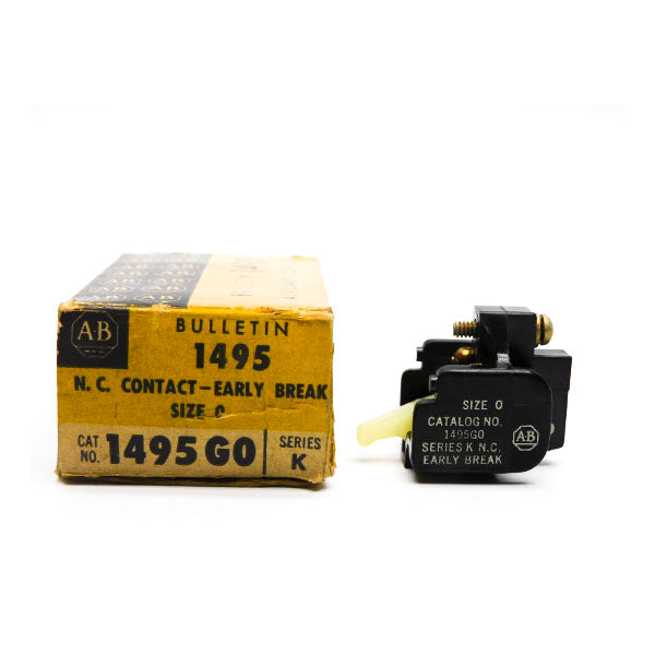 ALLEN BRADLEY 1495G0 SER. K (BK/YL) NSMP
