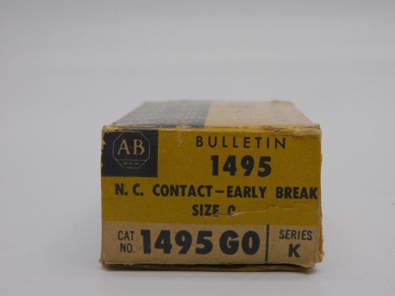 ALLEN BRADLEY 1495G0 SER. K (BK/YL) NSMP