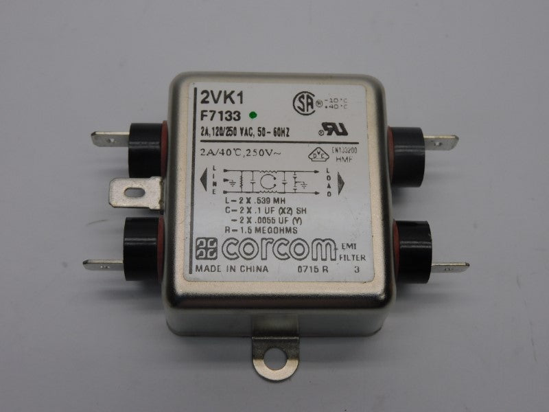 CORCOM 2VK1 250VAC 2A NSNP