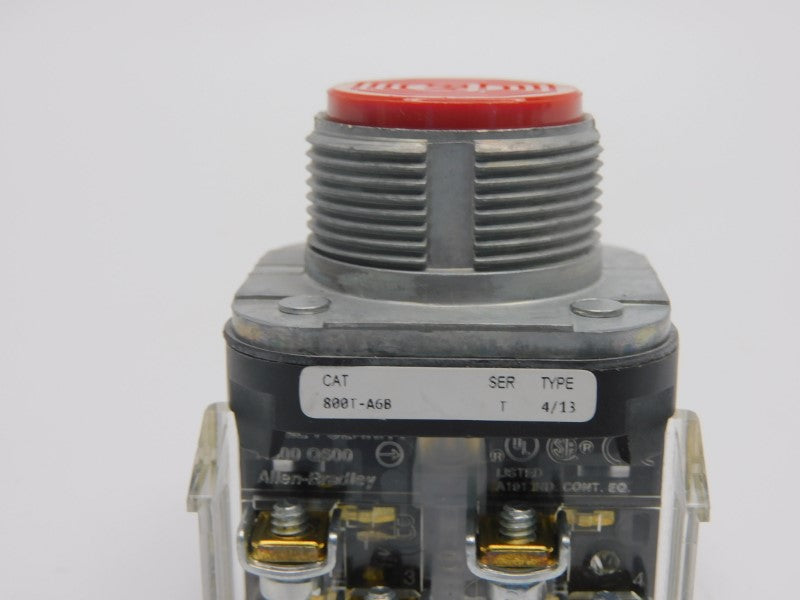 ALLEN BRADLEY 800T-A6B SER. T NSNP