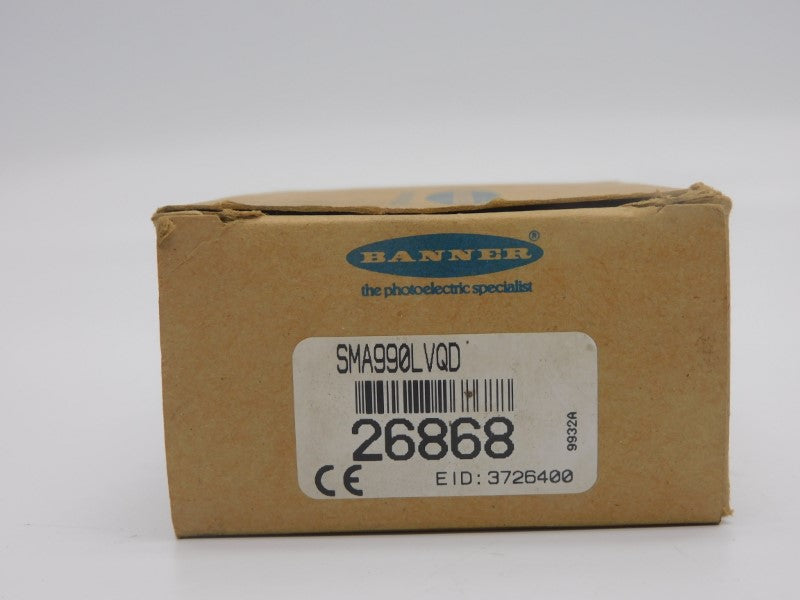 BANNER ENGINEERING SMA990LVQD 26868 10-250VAC NSMP