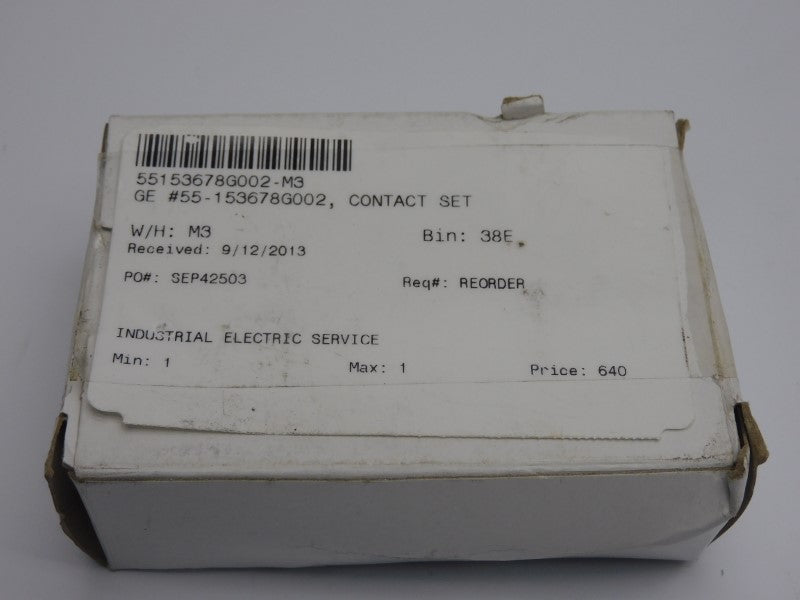 GENERAL ELECTRIC #55-153678G002 NSMP