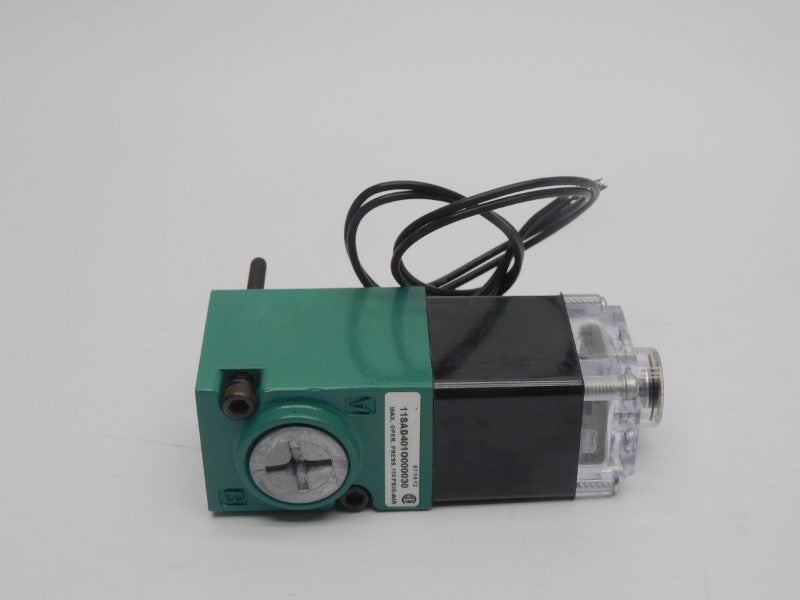 NUMATICS 11SAD401O000030 100-115/110-120V .15A 150PSI (AS IS) NSNP