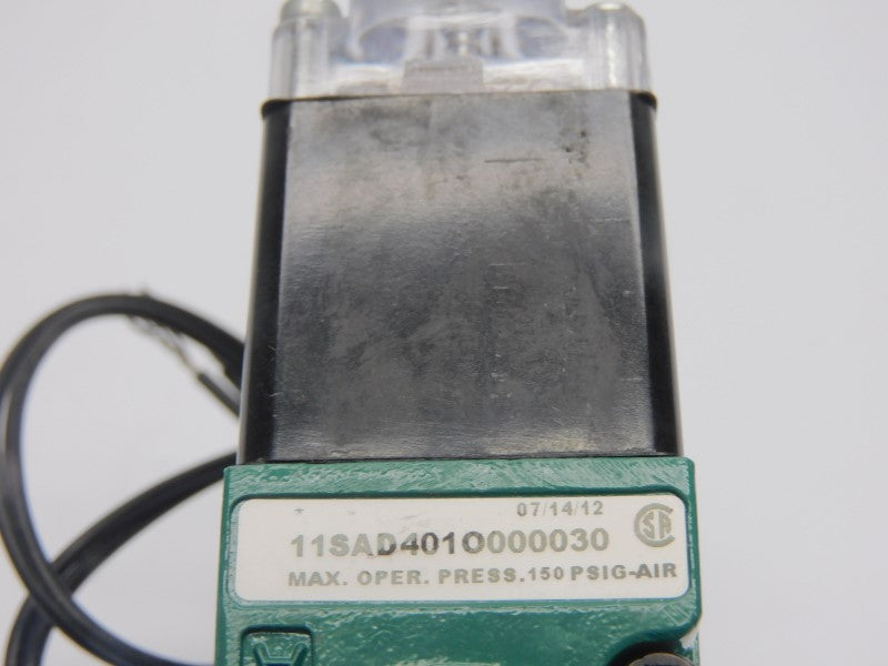 NUMATICS 11SAD401O000030 100-115/110-120V .15A 150PSI (AS IS) NSNP