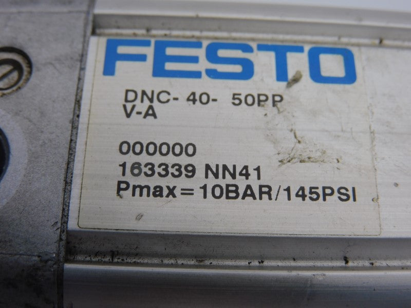 FESTO DNC-40-50PPV-A 163339 145PSI UNMP