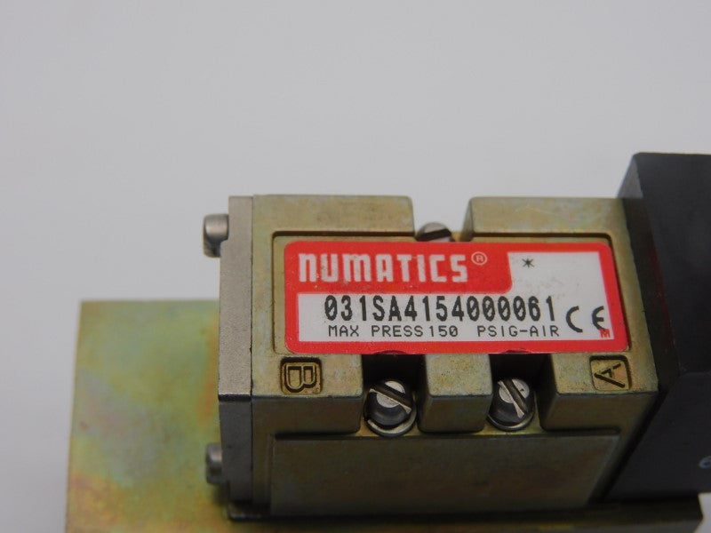 NUMATICS 031SA4154000061 24VDC 150PSI (AS IS) NSNP