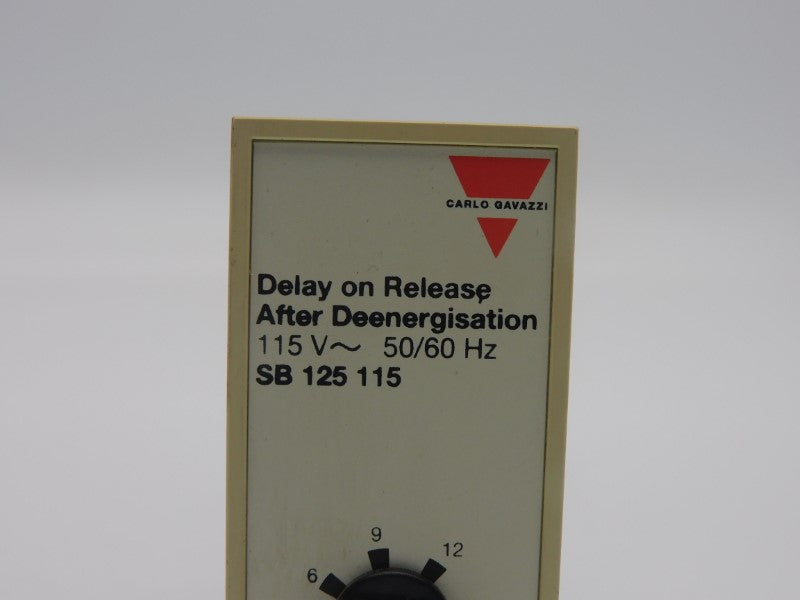 CARLO GAVAZZI SB125115 115V 10A 0.8-18SEC UNMP