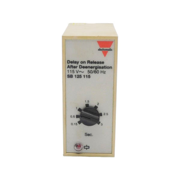 ELECTROMATIC SB125115 115V 10A 0.15-3SEC UNMP