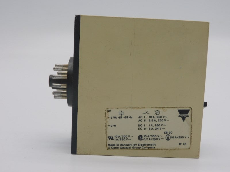 ELECTROMATIC SB125115 115V 10A 0.15-3SEC UNMP
