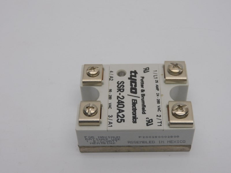 POTTER&BRUMFIELD SSR-240A25 24-280VAC 25A NSNP
