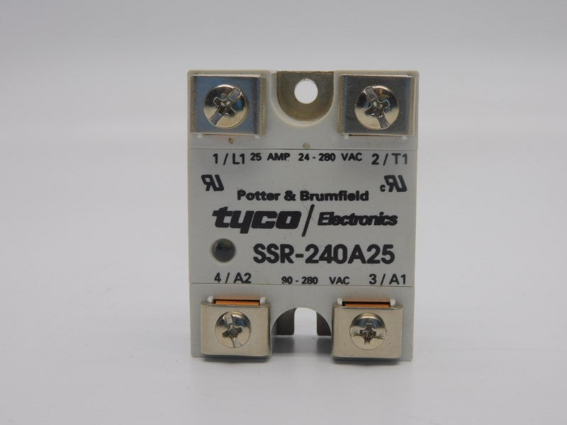 POTTER&BRUMFIELD SSR-240A25 24-280VAC 25A NSNP