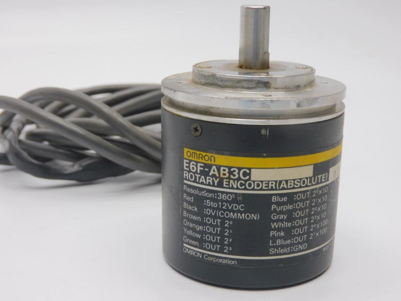 OMRON E6F-AB3C 5-12VDC UNMP